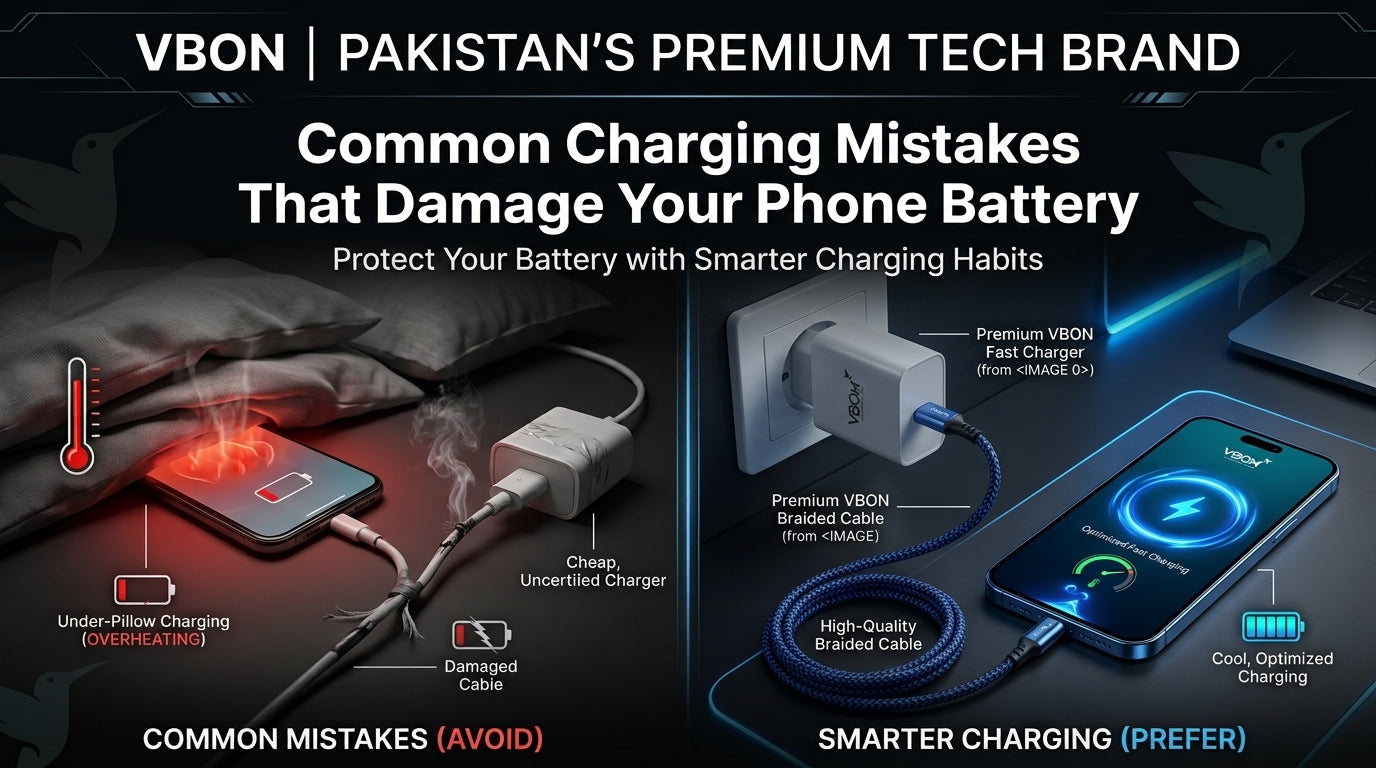 Common Charging Mistakes That Damage Your Phone Battery