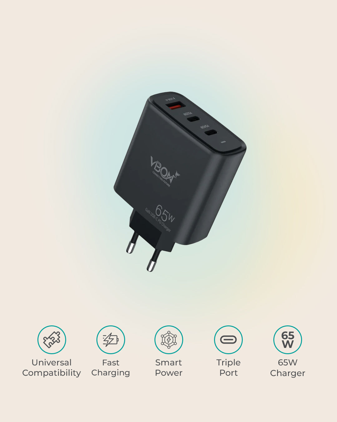 Vbon - 65W Charger (GAN Technology)