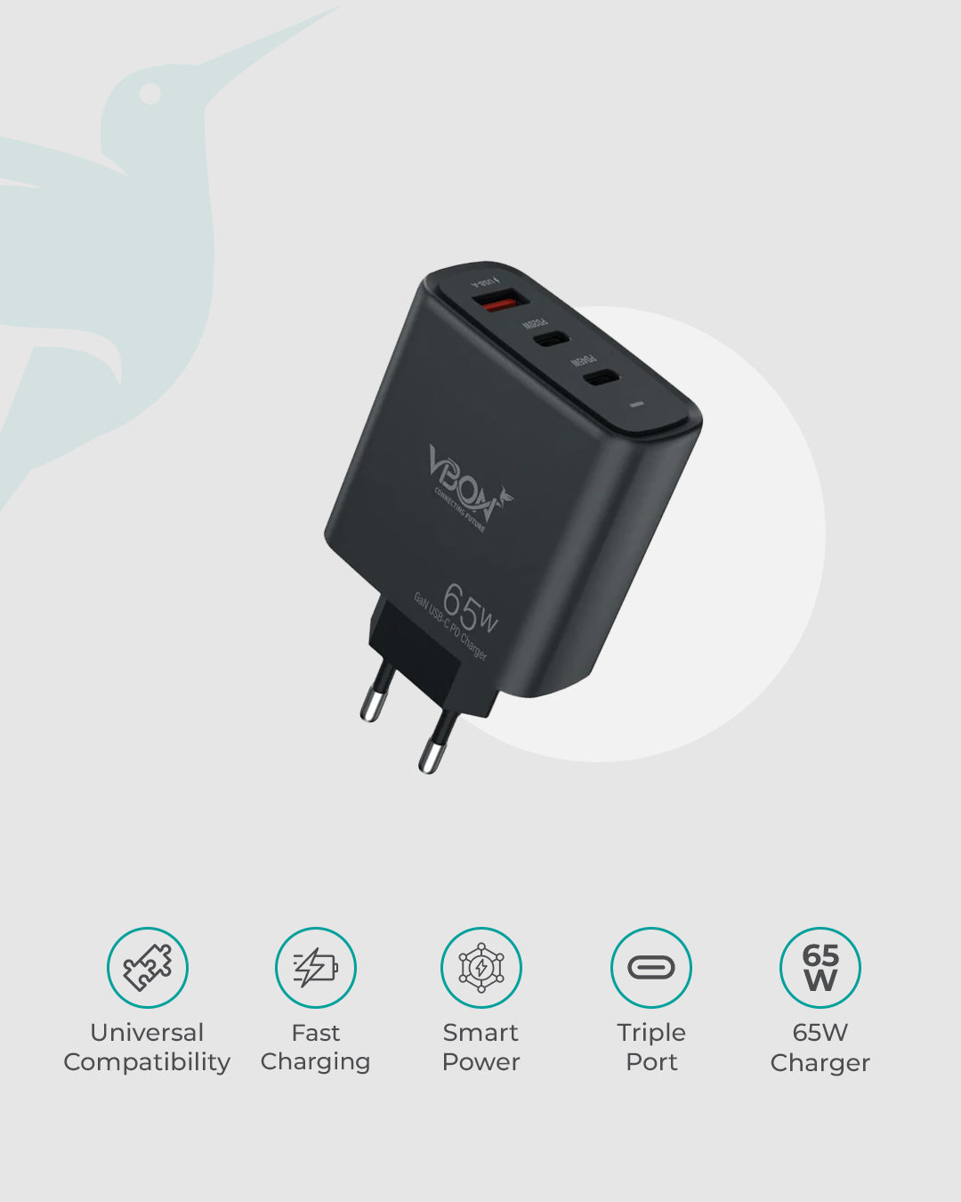 Vbon - 65W Charger (GAN Technology)
